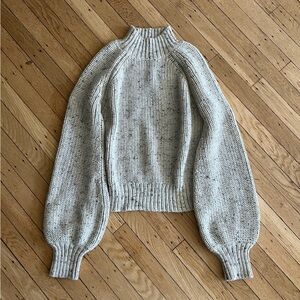 Doen knit sweater, so warm and soft !